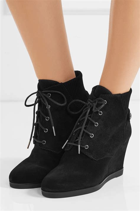 michael kors wedge ankle boots